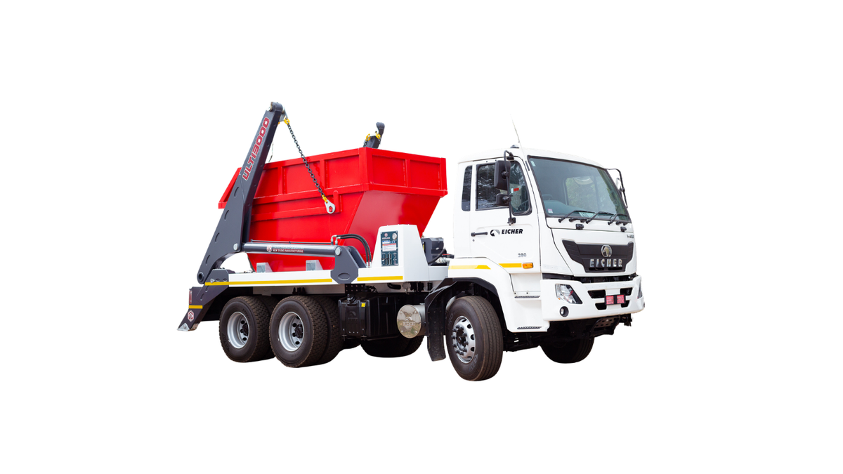 6m³ & 9m³ & 15m³ Skip Trucks